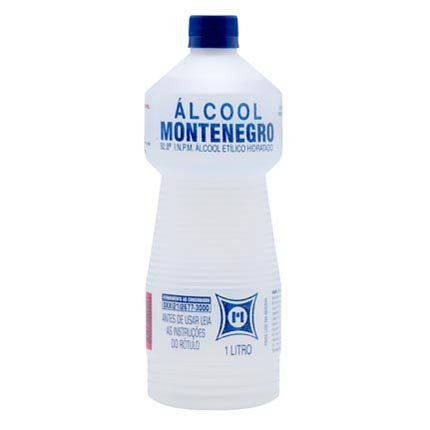 ÁLCOOL 92,8º 1L - MONTENEGRO