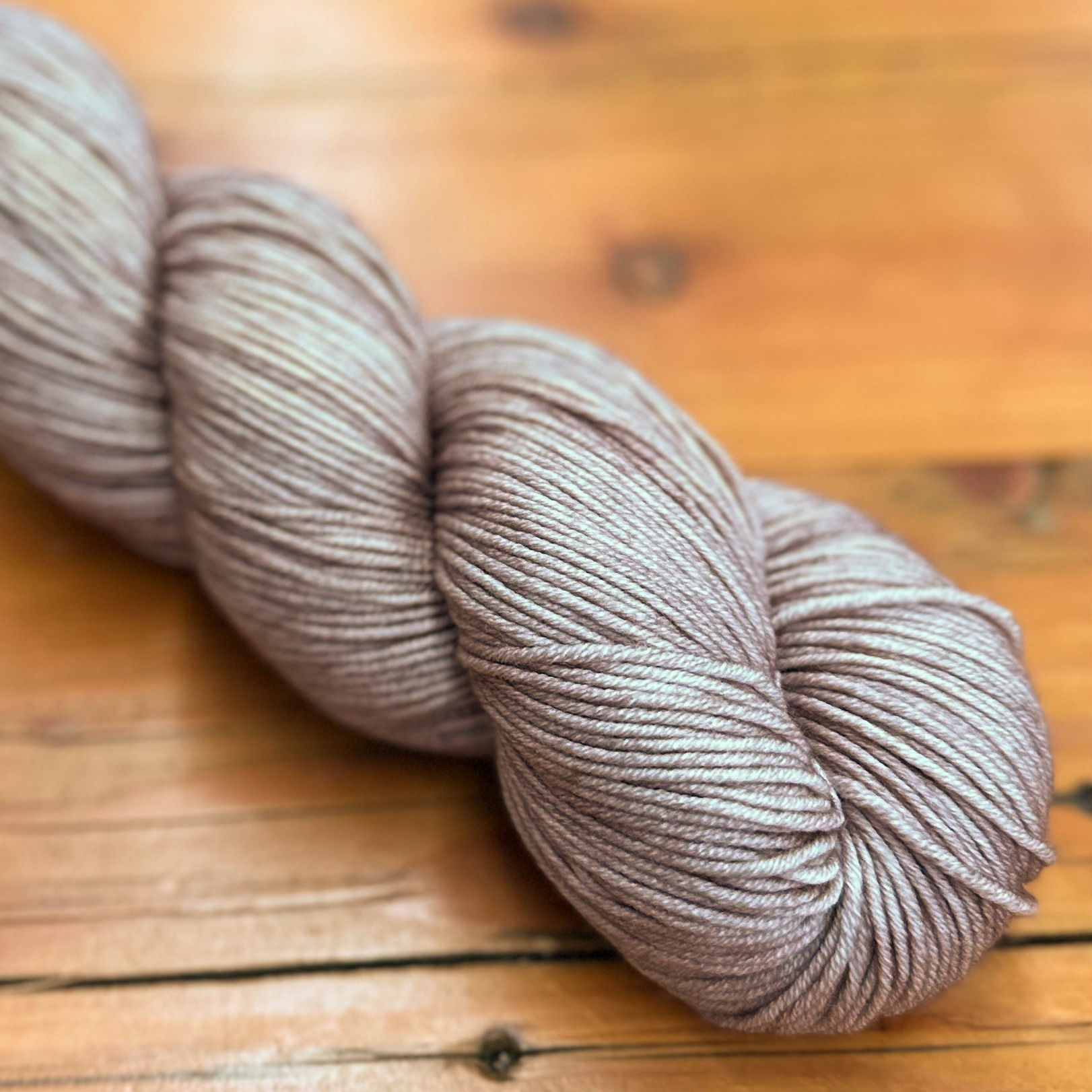 "Brown Eggshell” Symfonie Viva DK superwash merino wool yarn