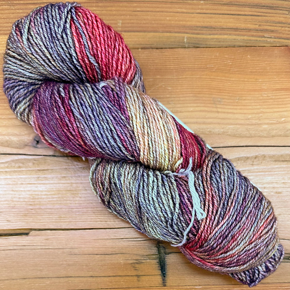 “Paracas” Malabrigo Dos Tierras DK weight merino wool and alpaca yarn