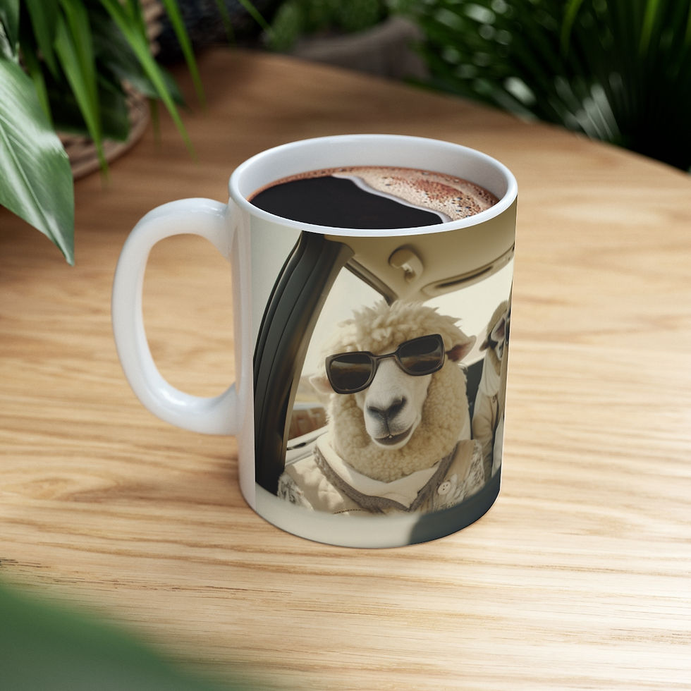 Thumbnail: RTSY Back Seat Drivers White Mug