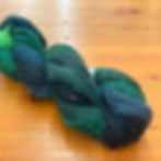 Cat Mountain “Rain Forest" worsted weight, 5 textured natural fiber yarns