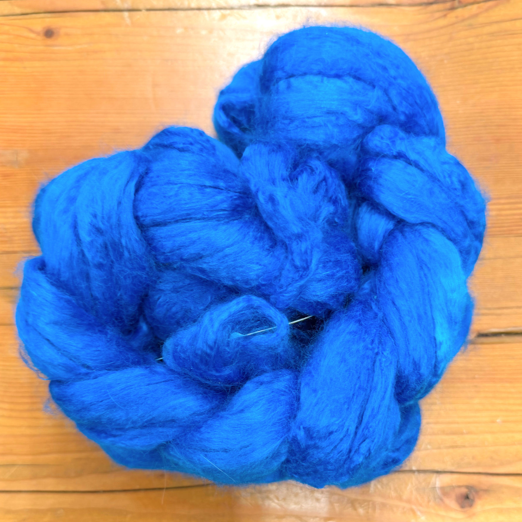 “Blue" 100% Bamboo top dyed by Theodora’s Pearls in CO