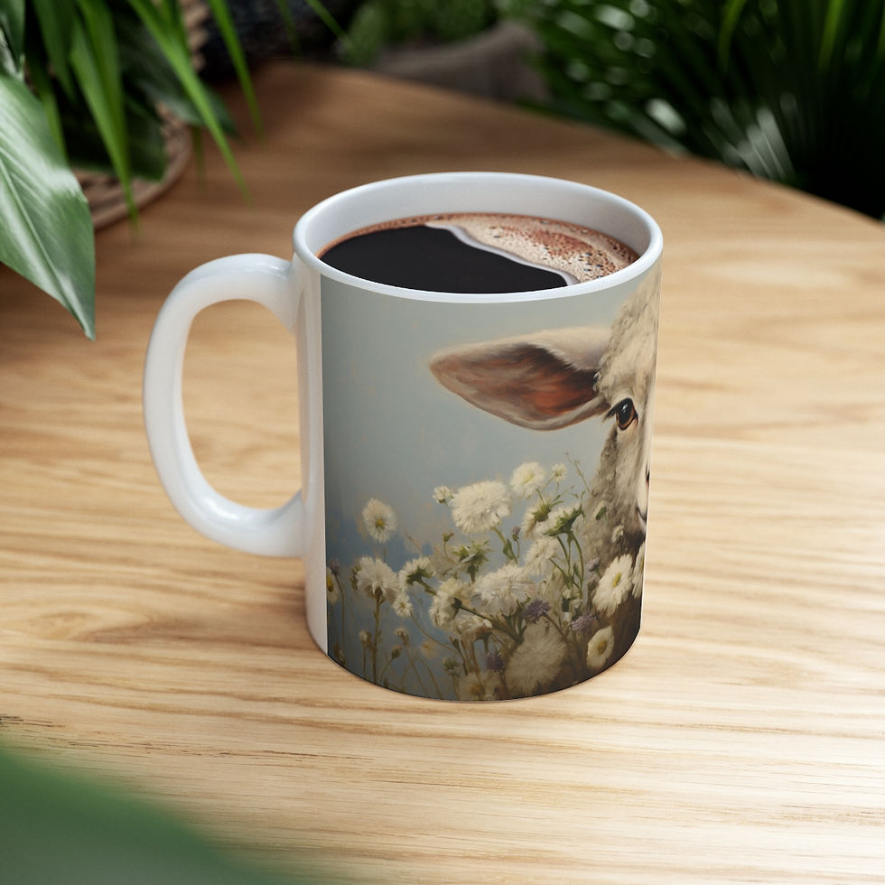 Thumbnail: Lamb in the Flowers  5