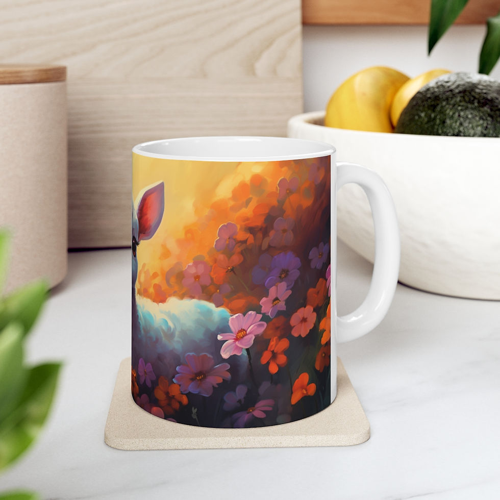 Thumbnail: Lamb in a Flower Field