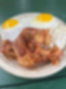 BACON AND 2 EGGS PLATE
