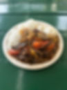 CHOPPED STEAK WITH VEGETABLES PLATE