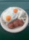 PORTUGUESE SAUSAGE AND 2 EGGS PLATE