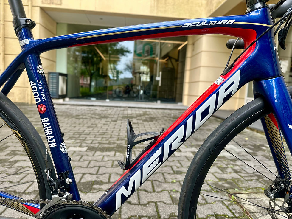 Thumbnail: Bicicleta de Estrada Merida 