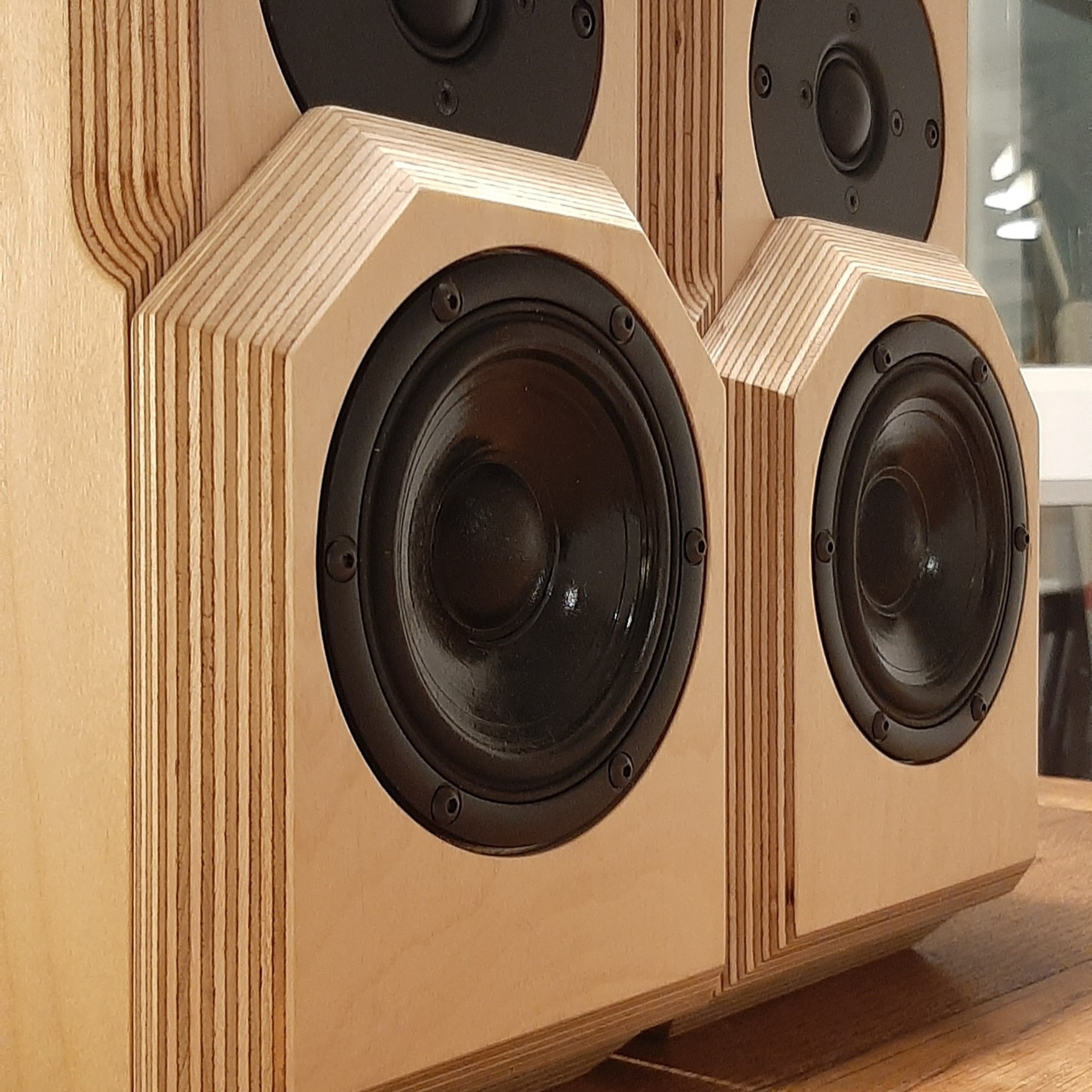 Speaker Materials 3 Square Audio Loudspeakers