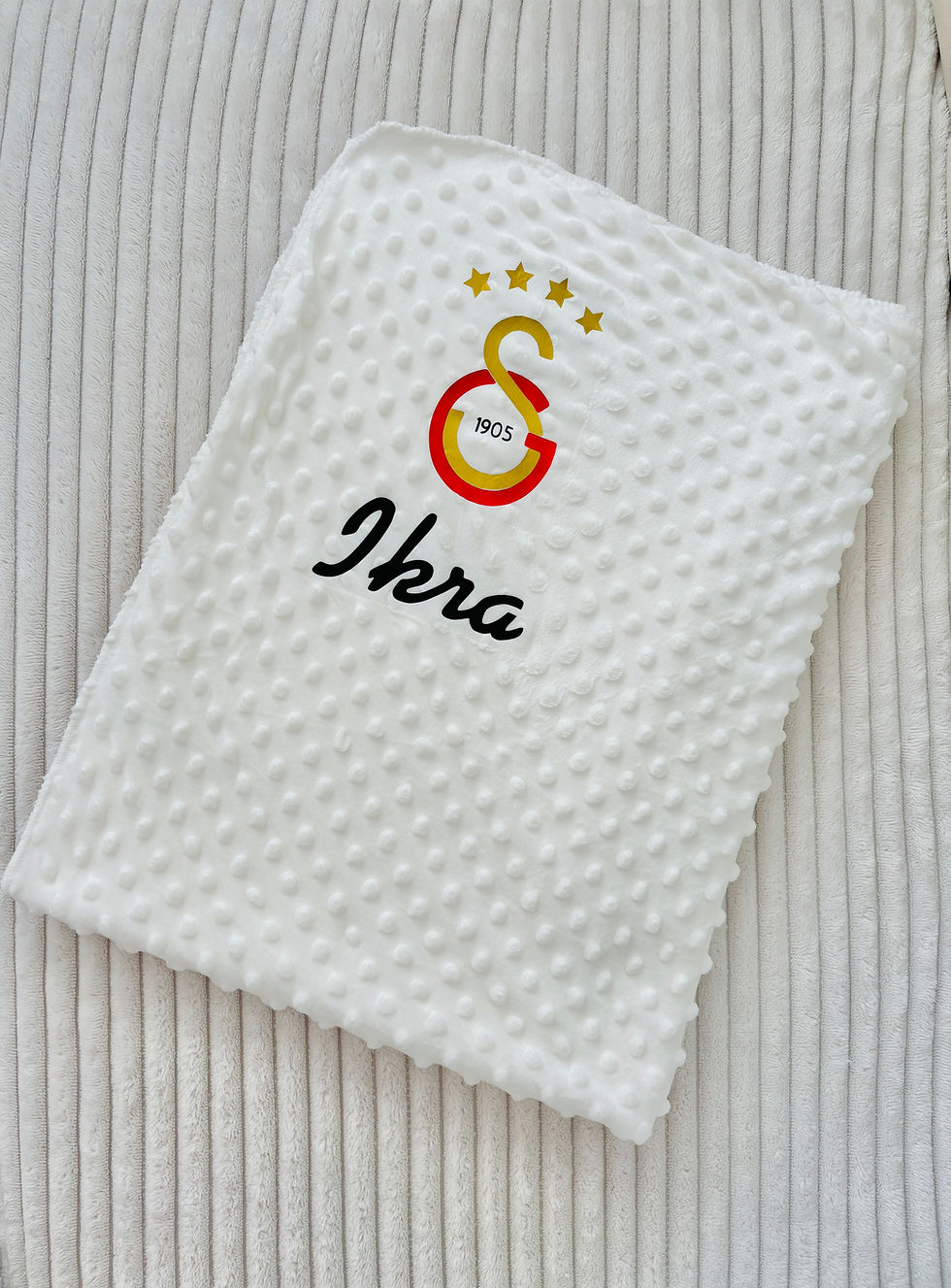 Miniature : Galatasaray Set Body de bébé et couverture de bébé Personnalisé