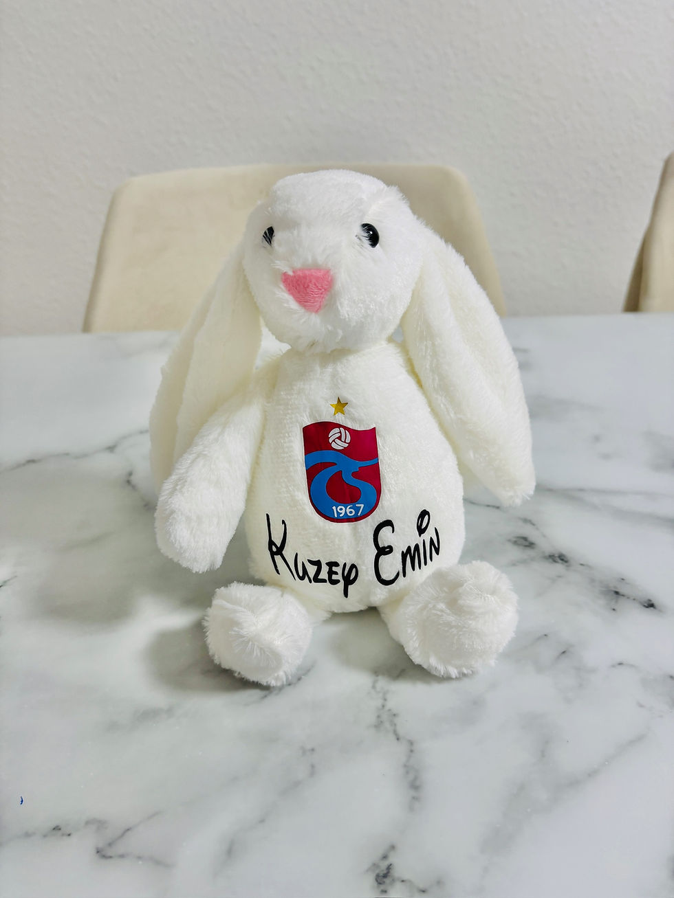 Miniature : Kuscheltier Hase Besiktas, Trabzonspor, Fenerbahce und Galatasaray Kuscheltier