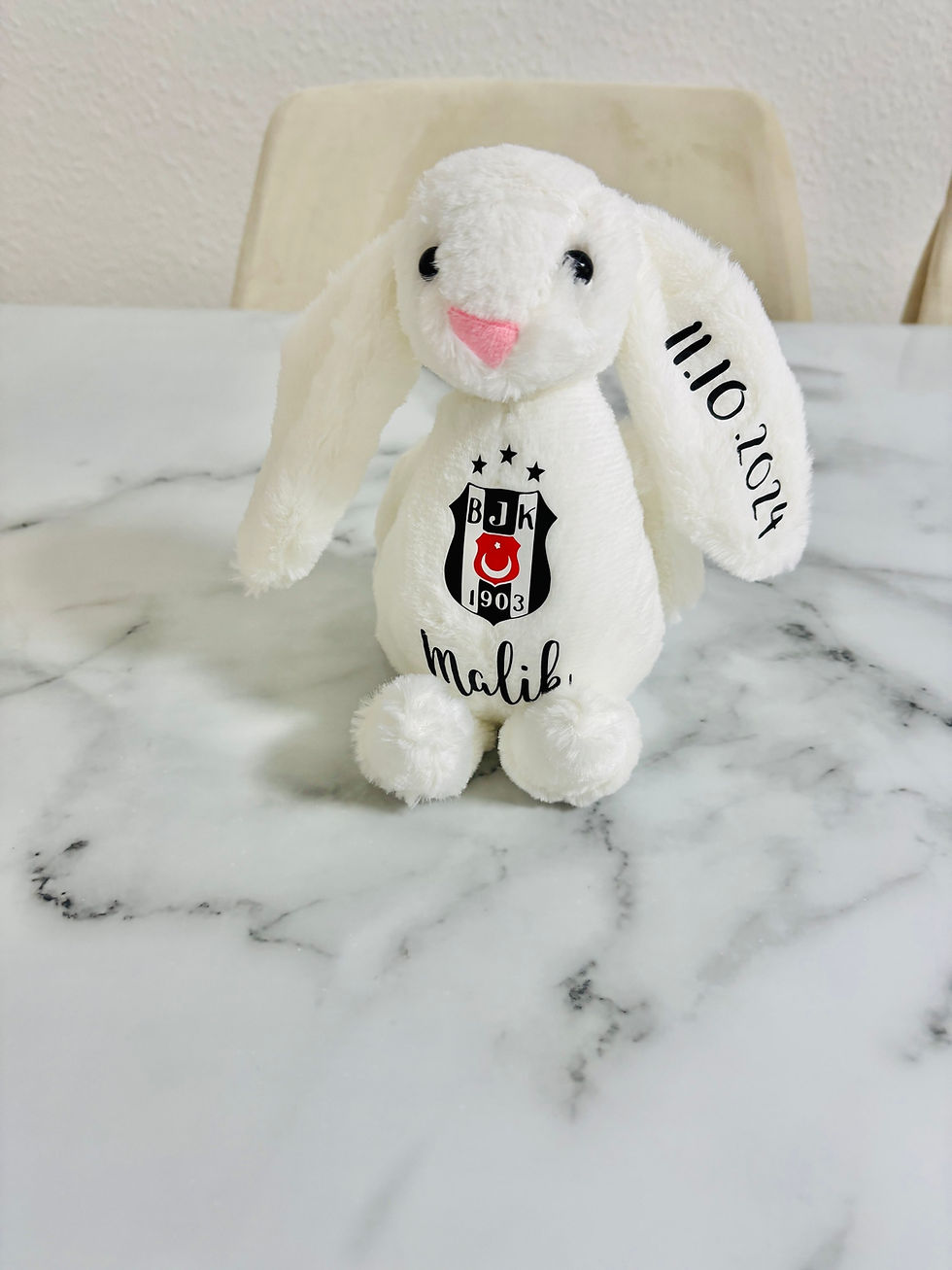 Miniature : Kuscheltier Hase Besiktas, Trabzonspor, Fenerbahce und Galatasaray Kuscheltier