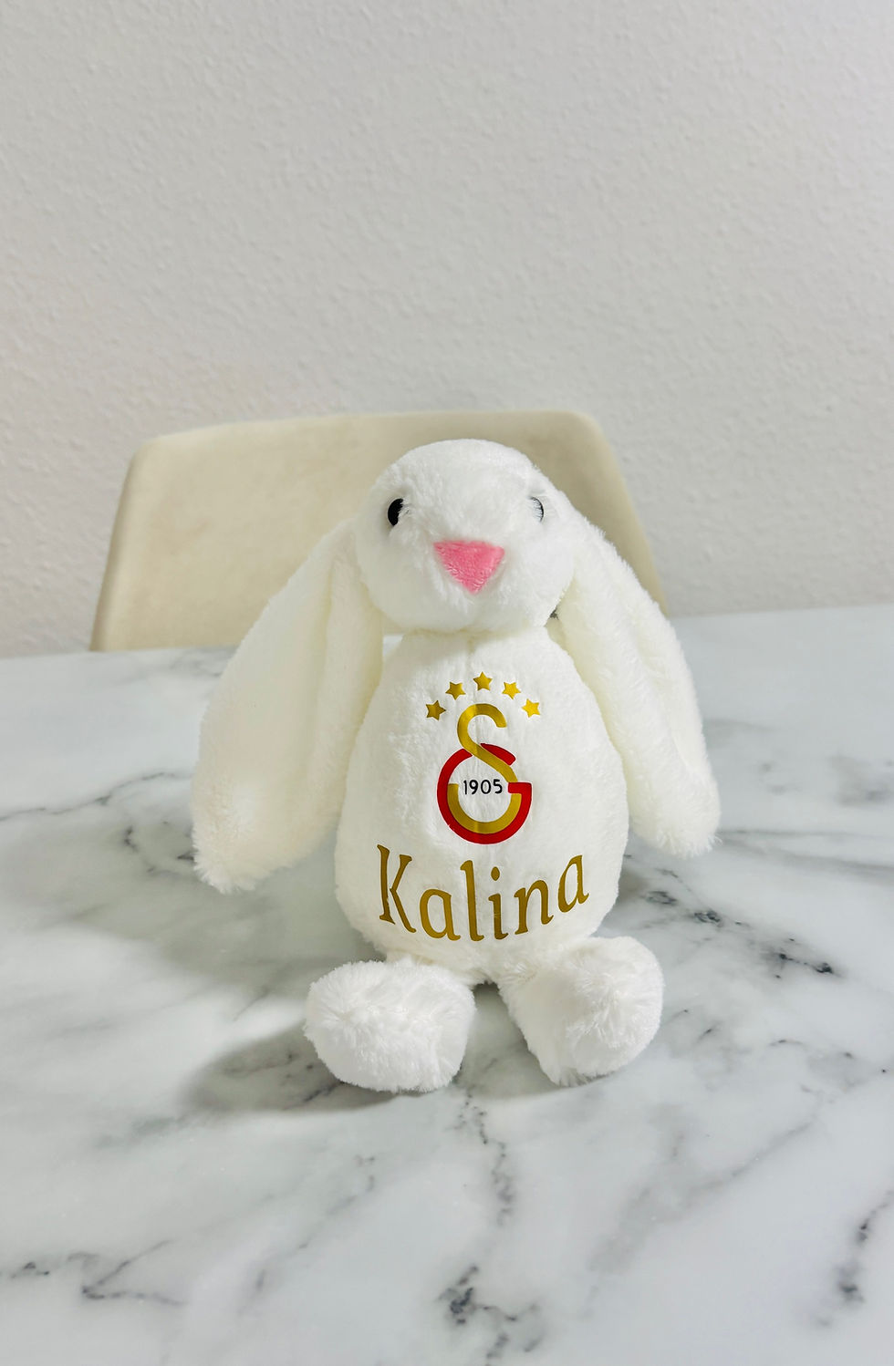 Thumbnail: Galatasaray Kuscheltier Hase Personalisierbar