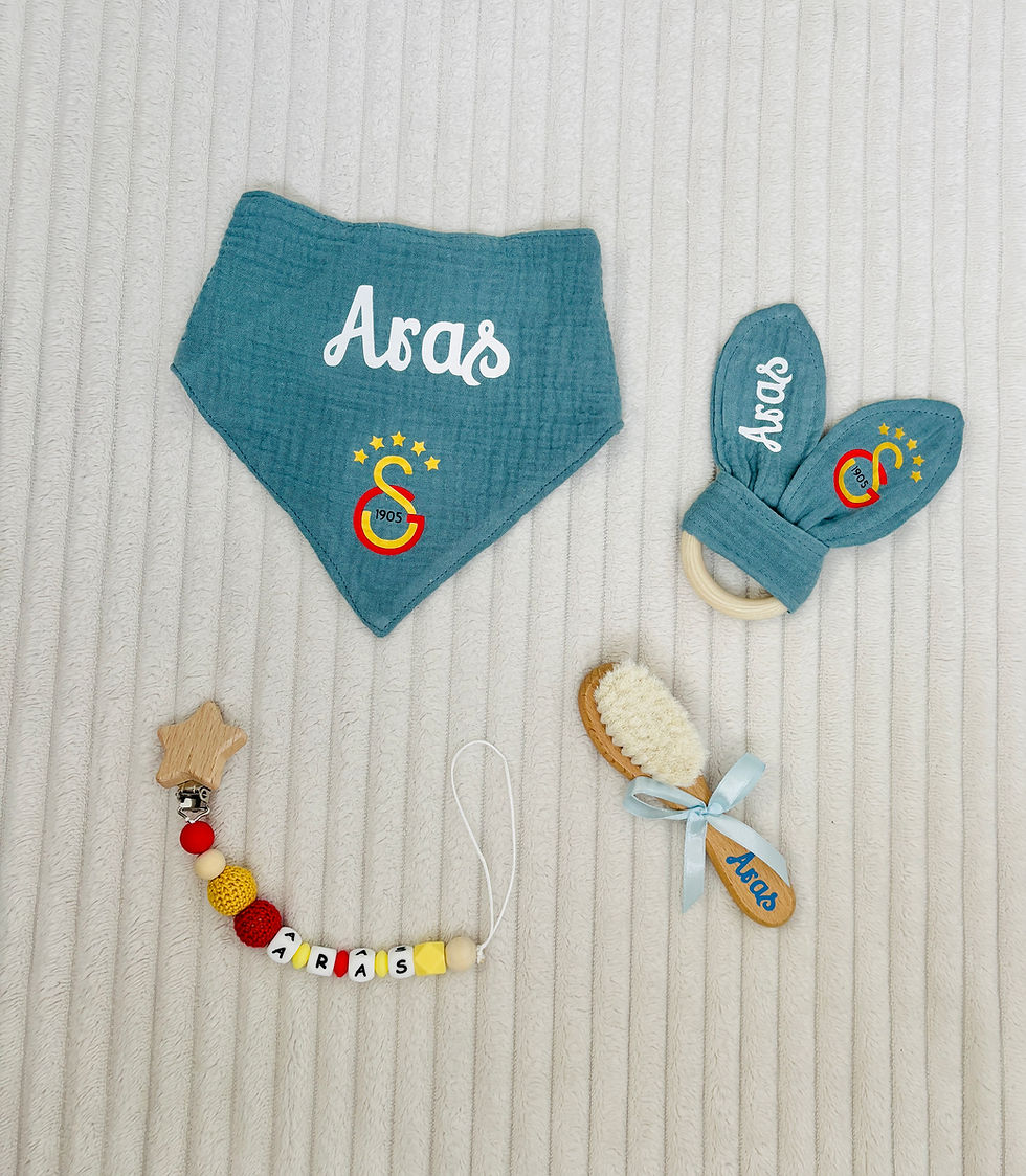 Miniature : Galatasaray Geschenkset Baby in Hellblau und Rosa