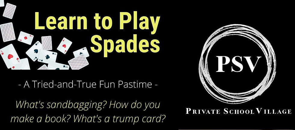 PSV: Learn to Play Spades! (9th-12th Grade)