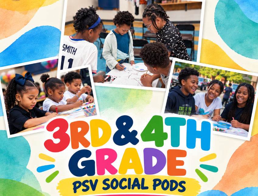 PSV LA: 3rd-4th Grade Pod Activity (The H.E.ARTS Studio)
