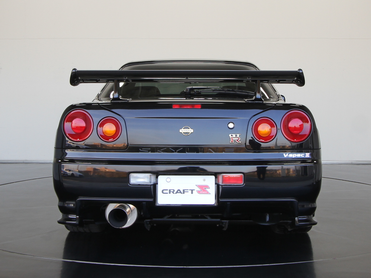 スカイラインgt R Vspec 黒