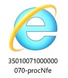 Exemplo de extensão do arquivo XML da NFe
