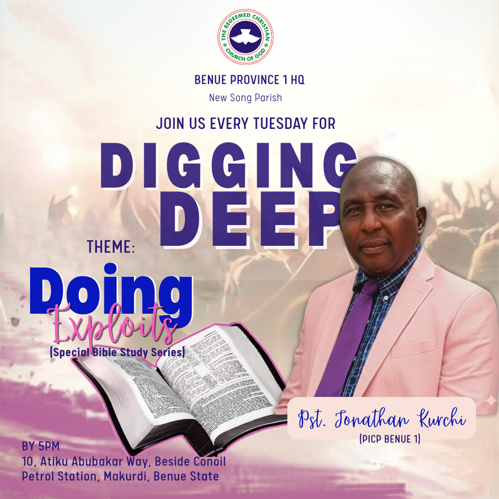 DIGGING deep