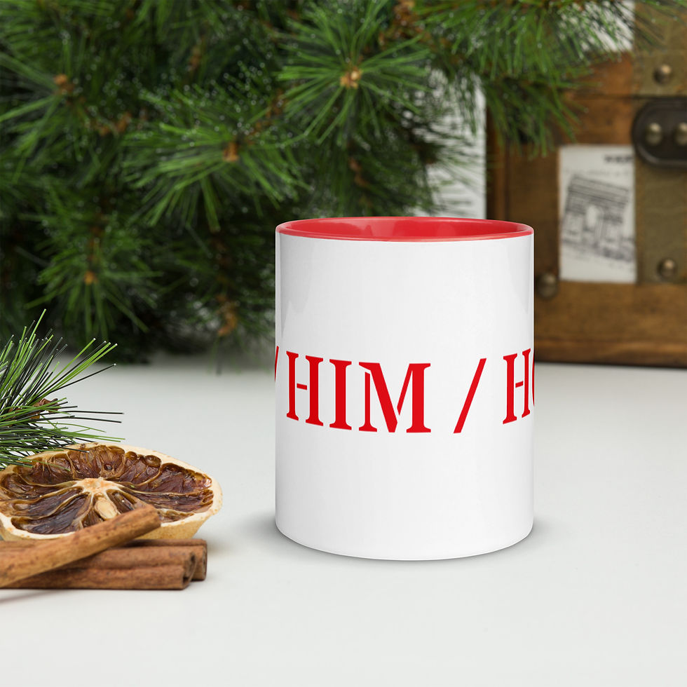 Thumbnail: He/ Him / Hole Mug