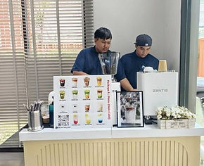 บริการรับจัดบูธกาแฟสด งานอีเว้นท์องค์กรต่างๆ กาแฟงานเปิดตัวโครงการ 