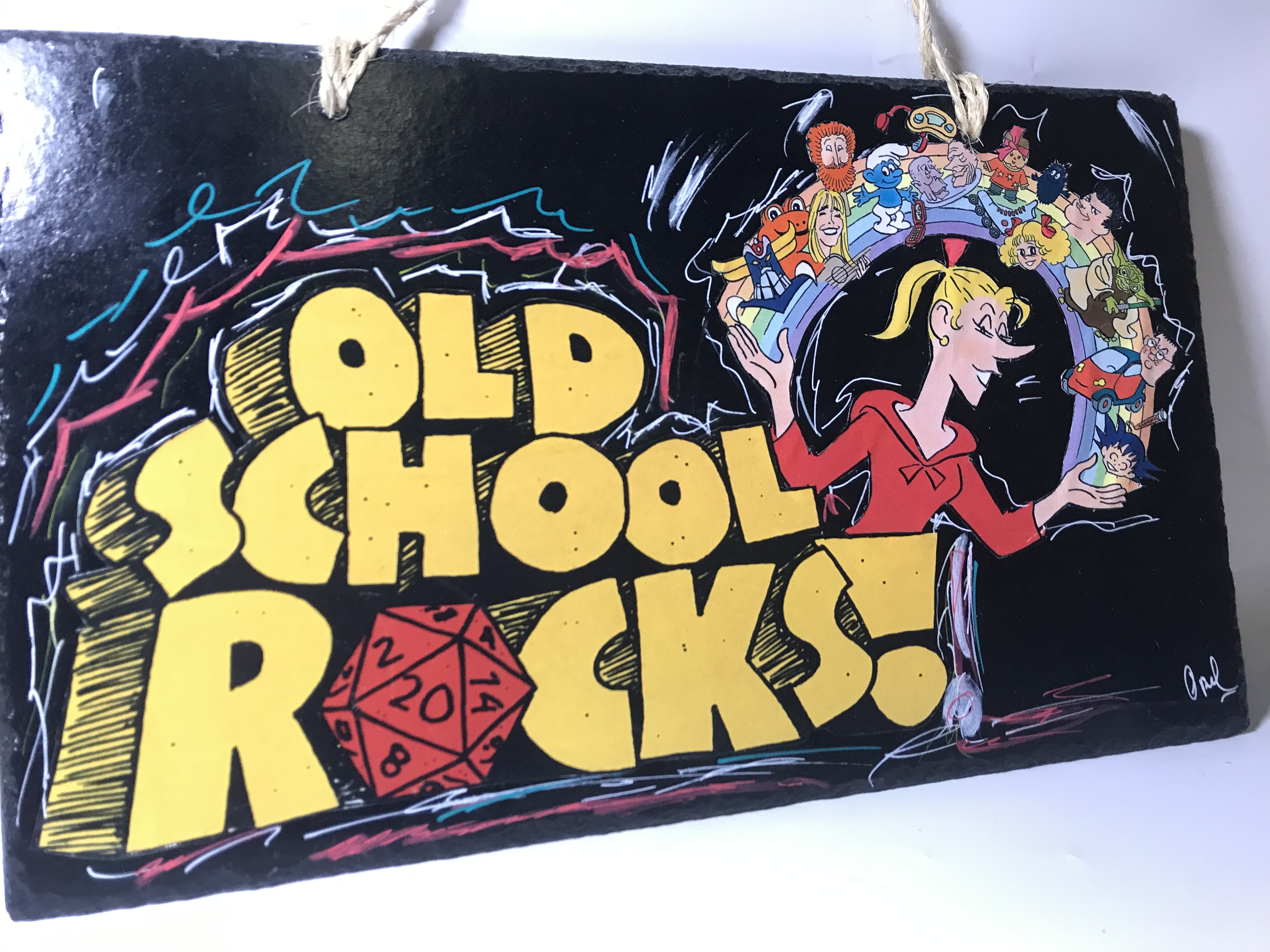 Ardoise Old school