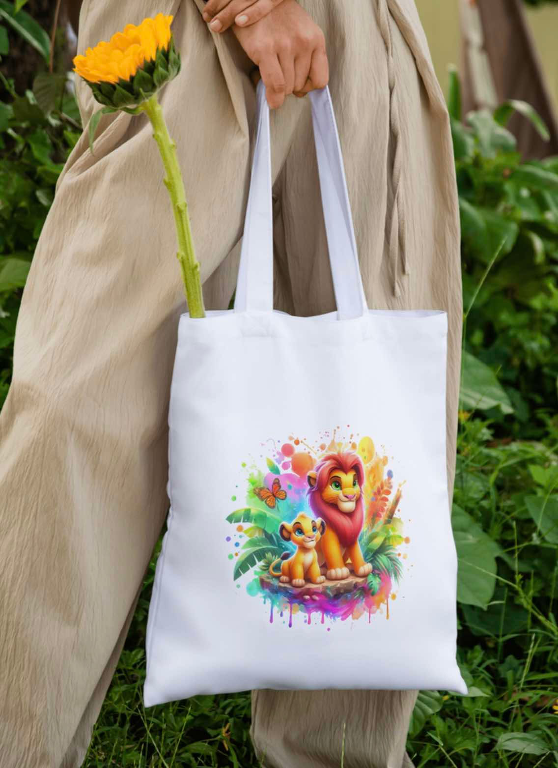 Tote Bag Roi Lion