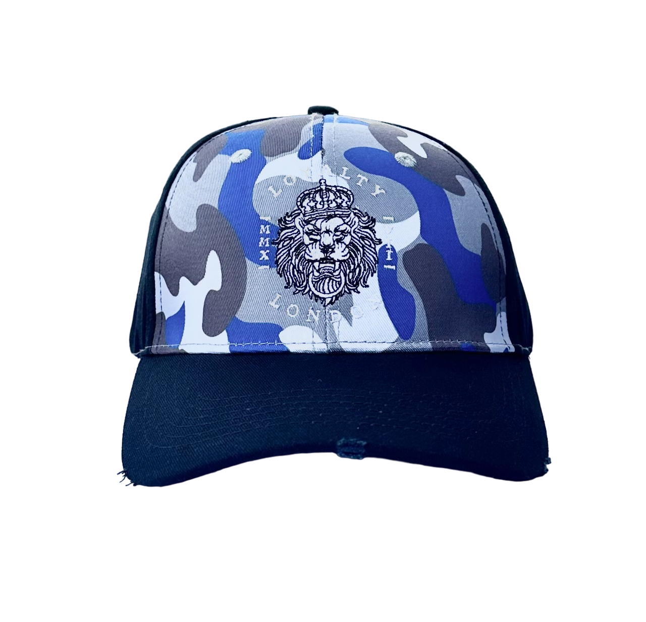 Navy Blue Camo Baseball Caps New Edition