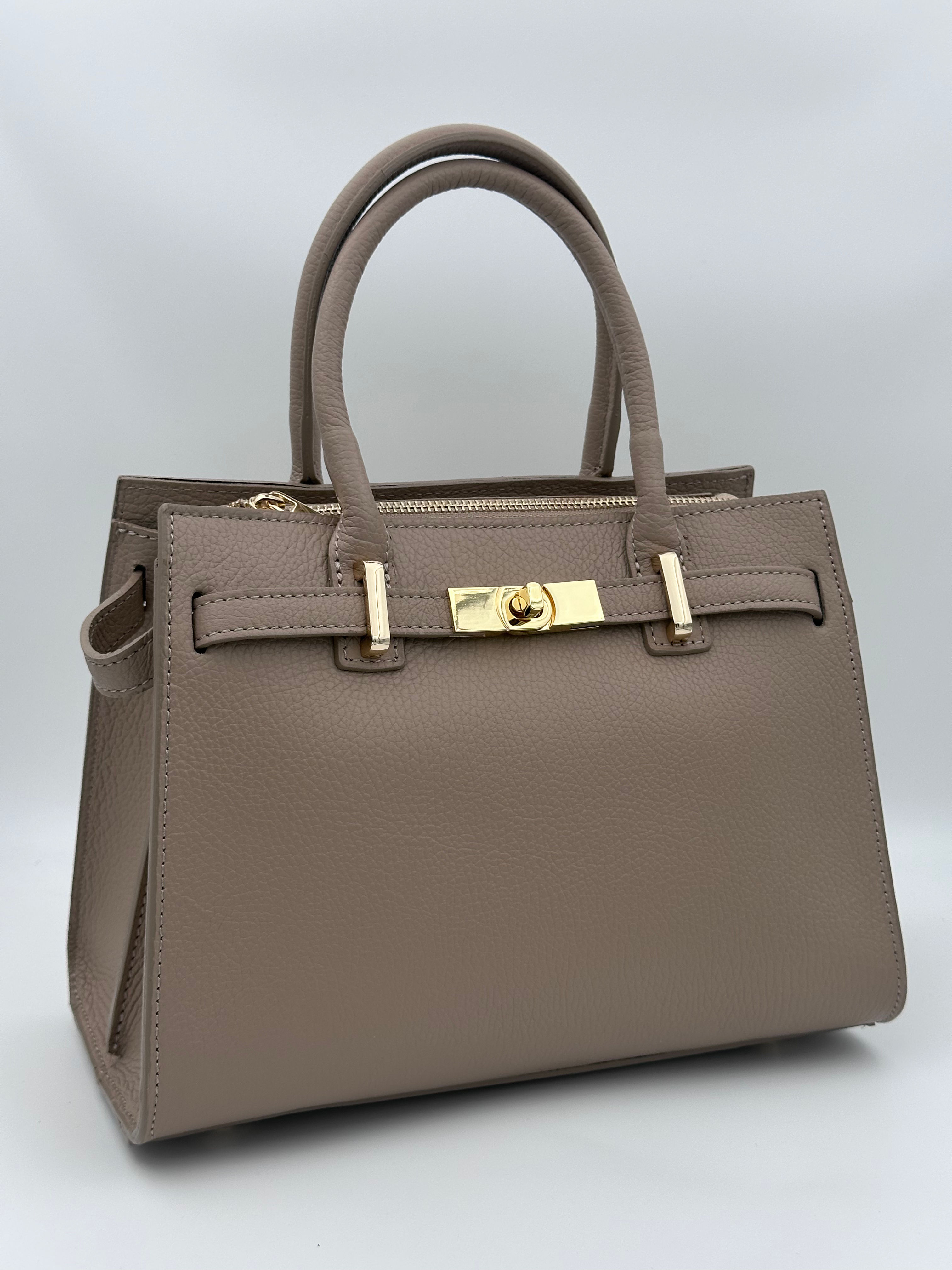 Tas Joyce leer - Taupe