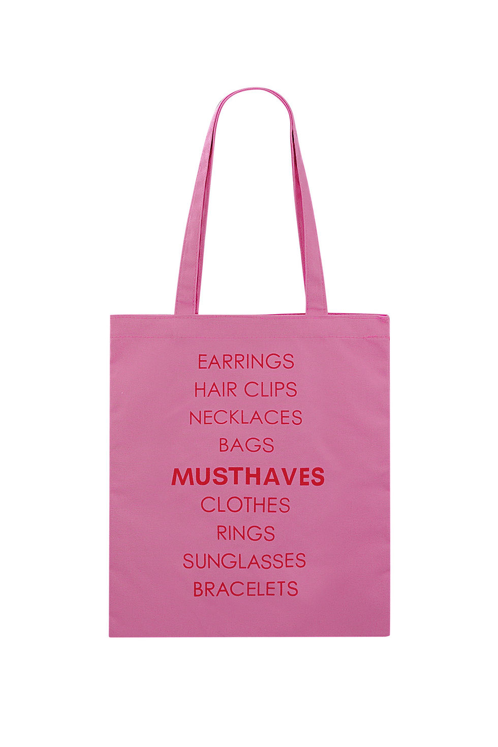 Thumbnail: Tas canvas musthaves - roze