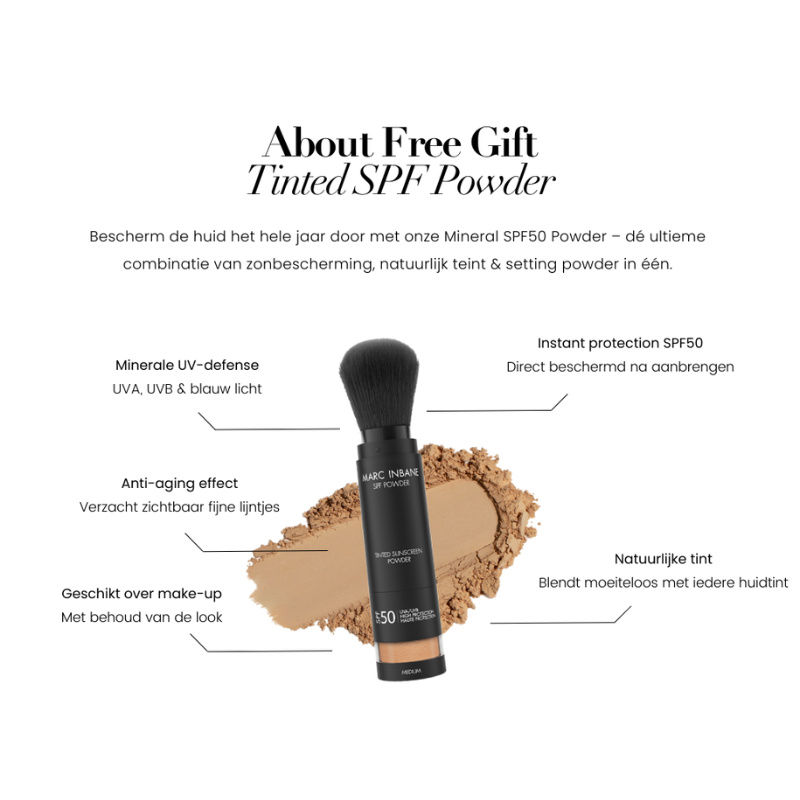 Thumbnail: Marc Inbane CHOYEZ-VOUS Natural Tanning Mousse 150 ml Set + GRATIS Spf powder