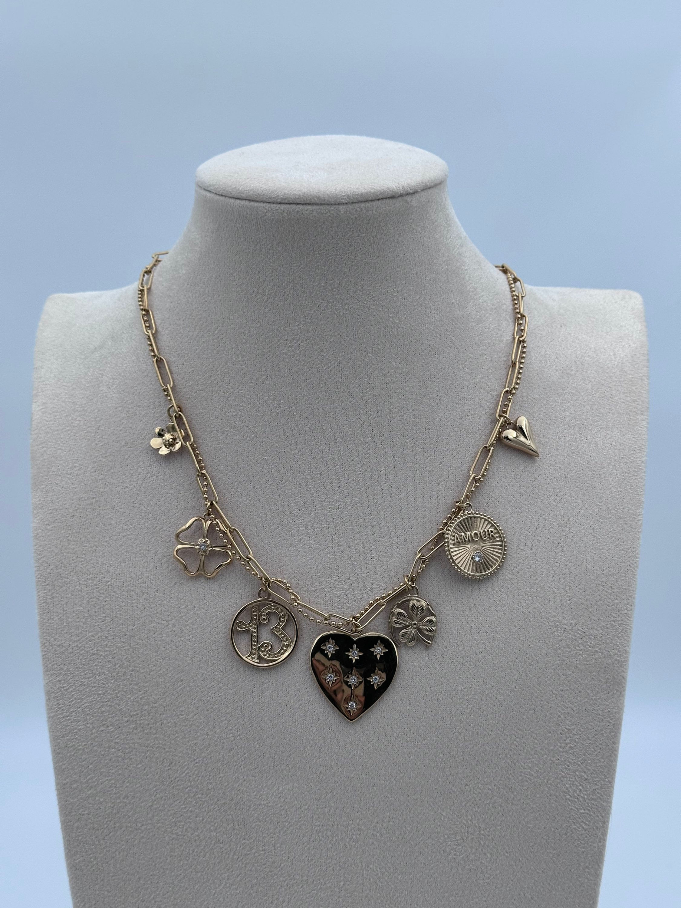 Bedelketting 13 - Goud