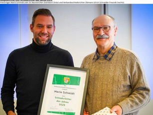 Mario Schmidt zum Schiedsrichter des Jahres ausgezeichnet!