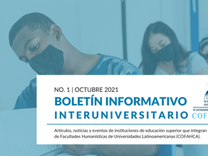 Boletín informativo interuniversitario de COFAHCA - No.1