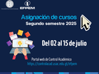 Asignación de cursos del 2do. semestre 2025