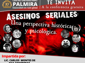 Conferencia: "Asesinos seriales. Una perspectiva histórica y psicológica".