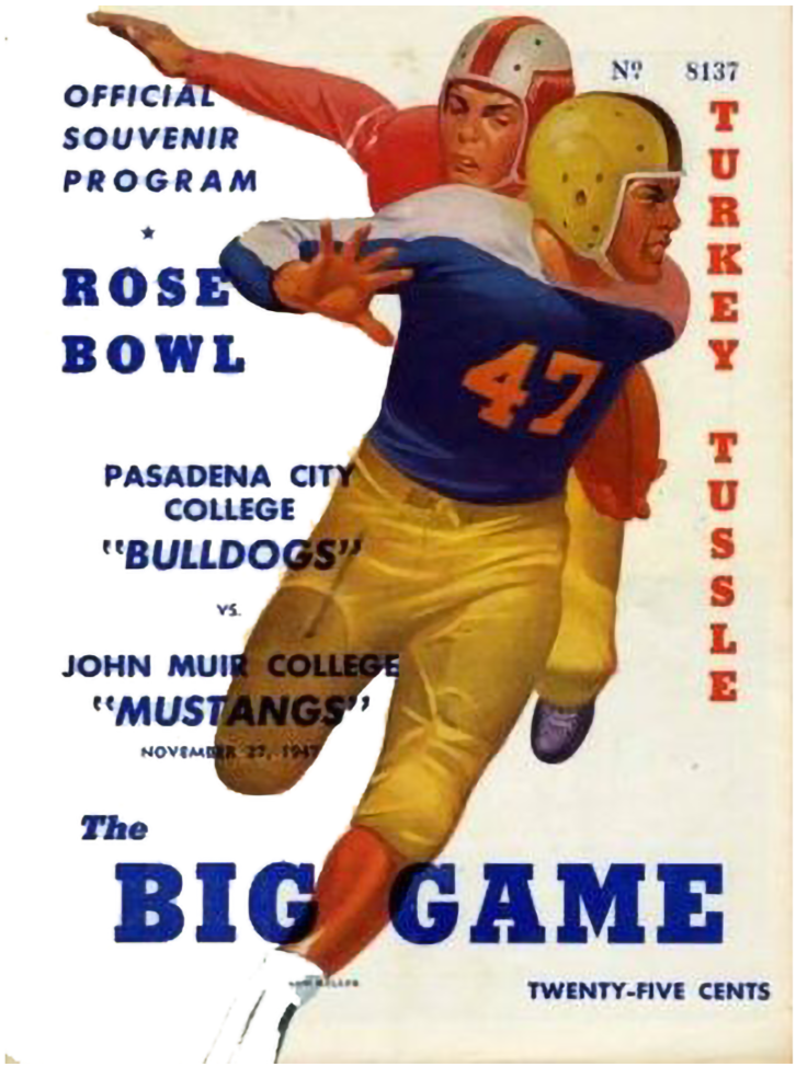 John Muir High School Turkey Tussle Begins Rose Bowl, Pasadena CA