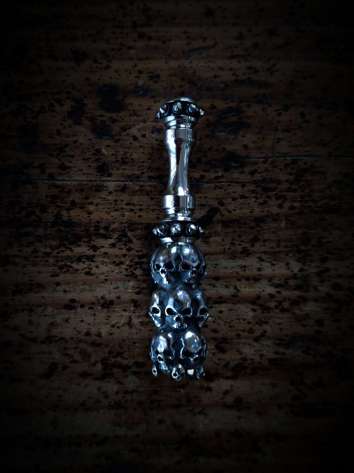 スカルホルダー　SUS316製