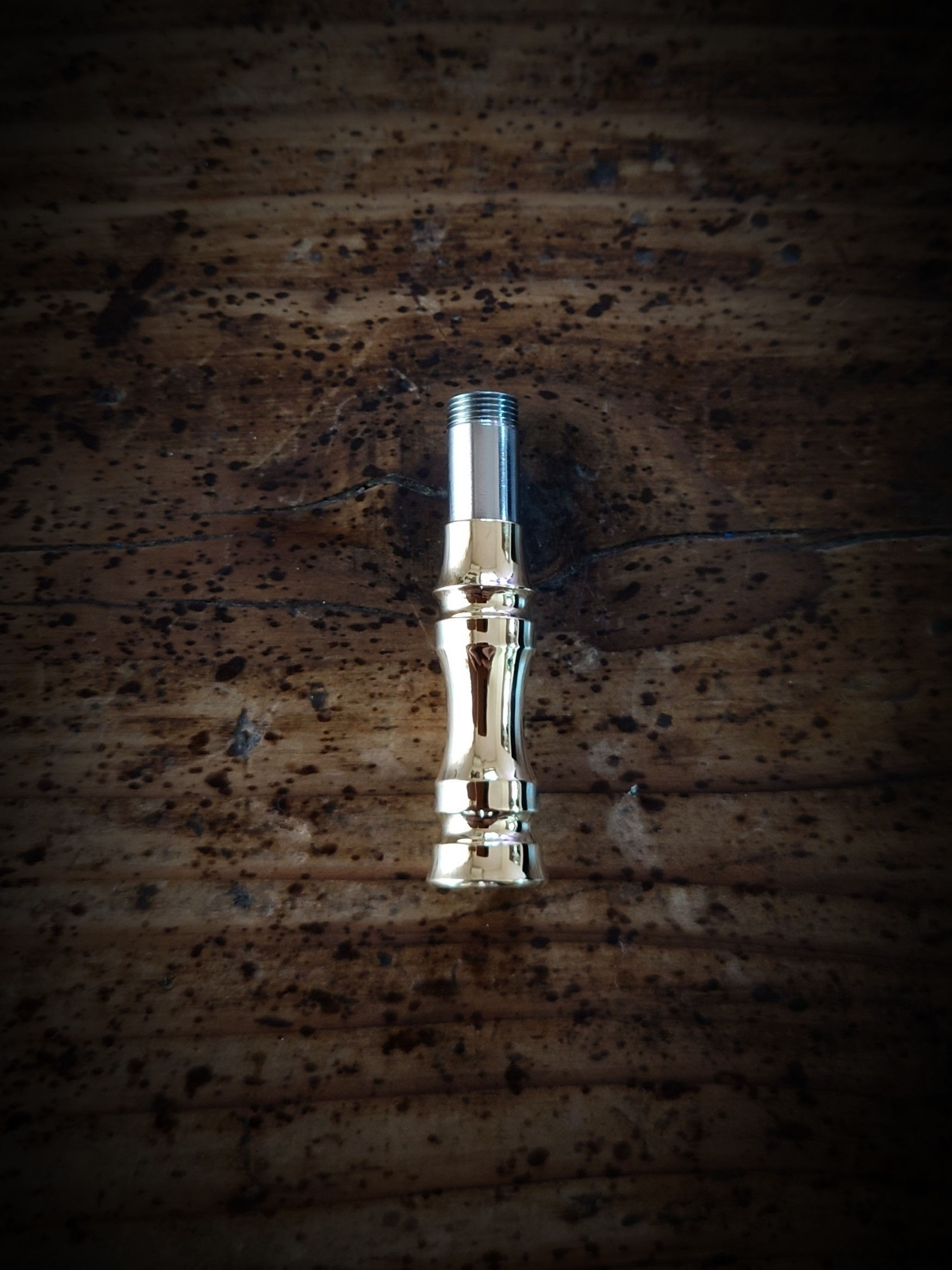 煙道5mm吸い口パーツ　真鍮製（ネジ山SUS304）