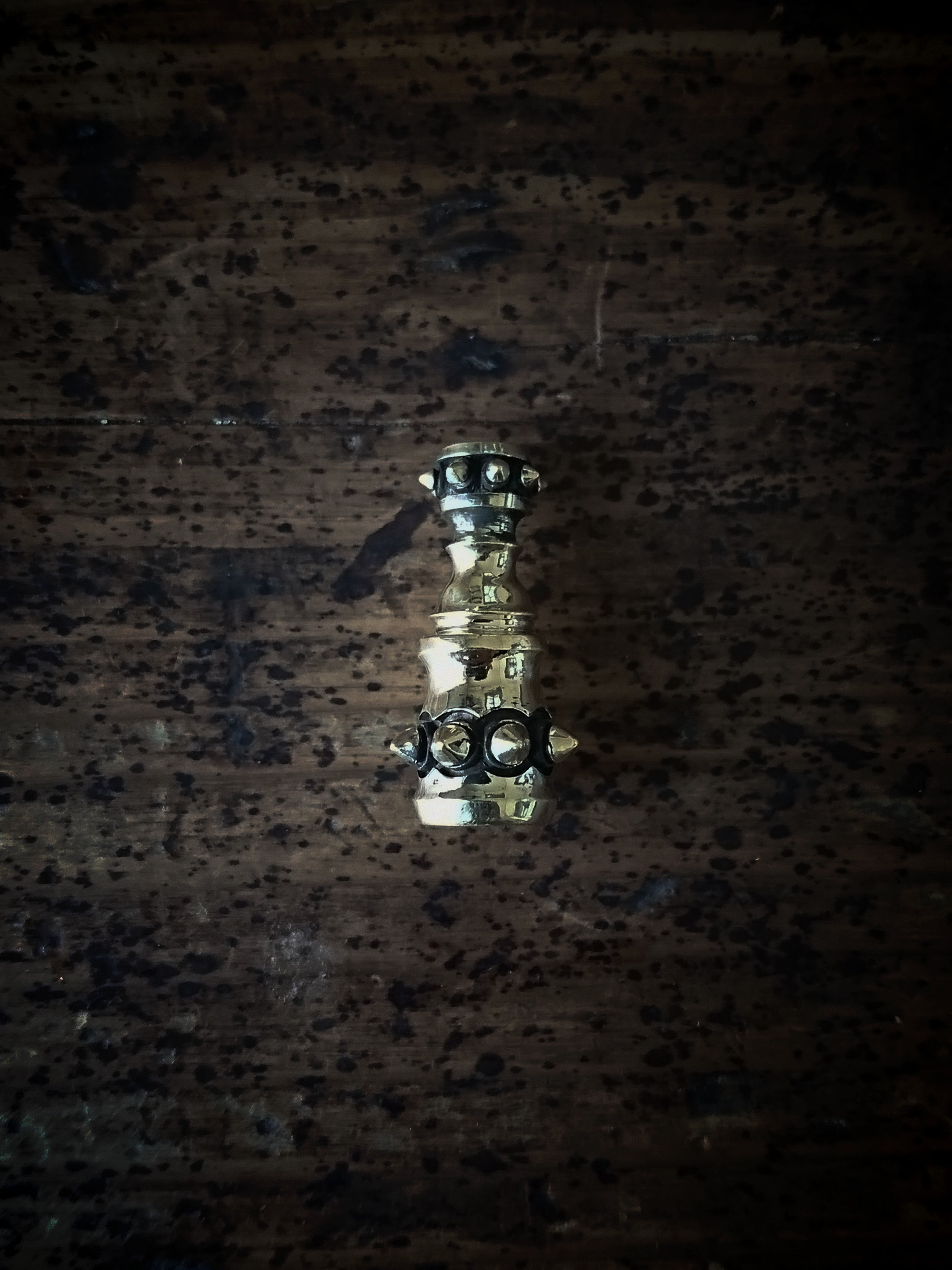 スタッズミニホルダー 真鍮製