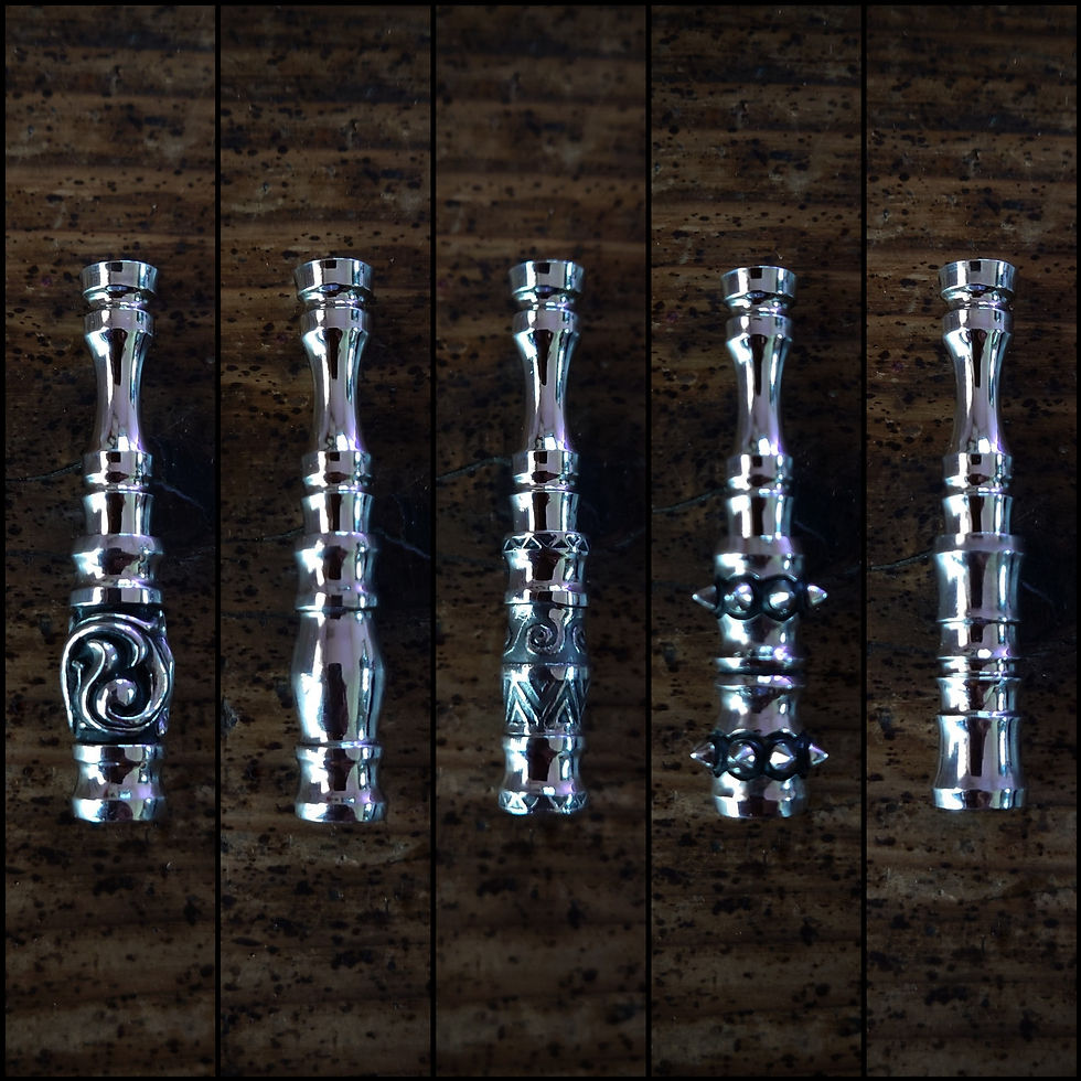 サムネイル： シャープ吸い口パーツ 真鍮製