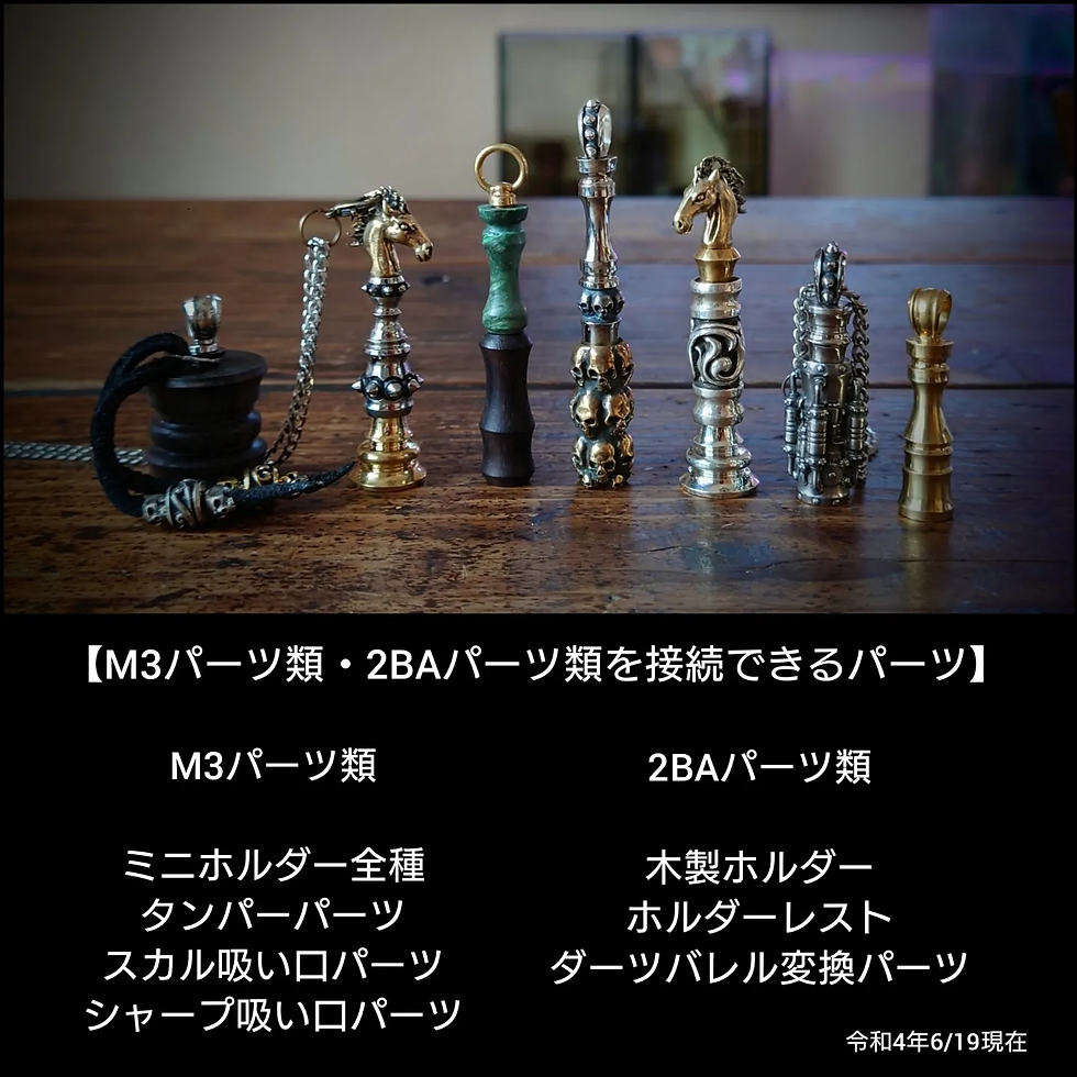 サムネイル： ナイト2BAパーツ　SV925製