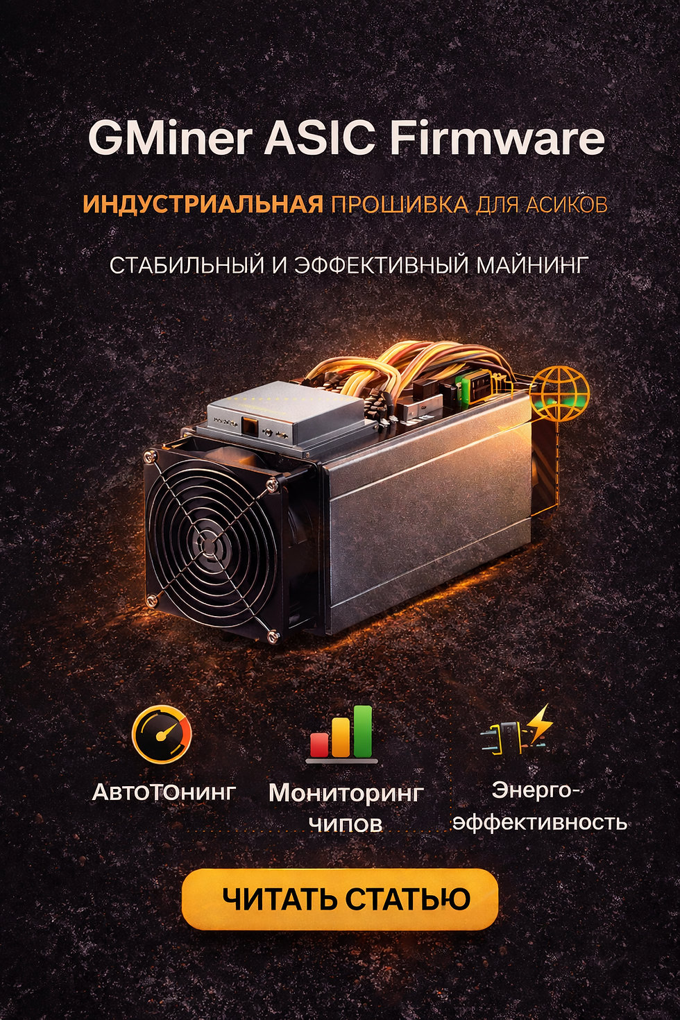 GMiner ASIC Firmware — промышленная прошивка для стабильного и эффективного майнинга