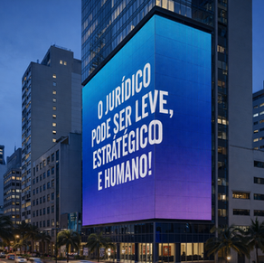 Outdoor de um slogan como marca