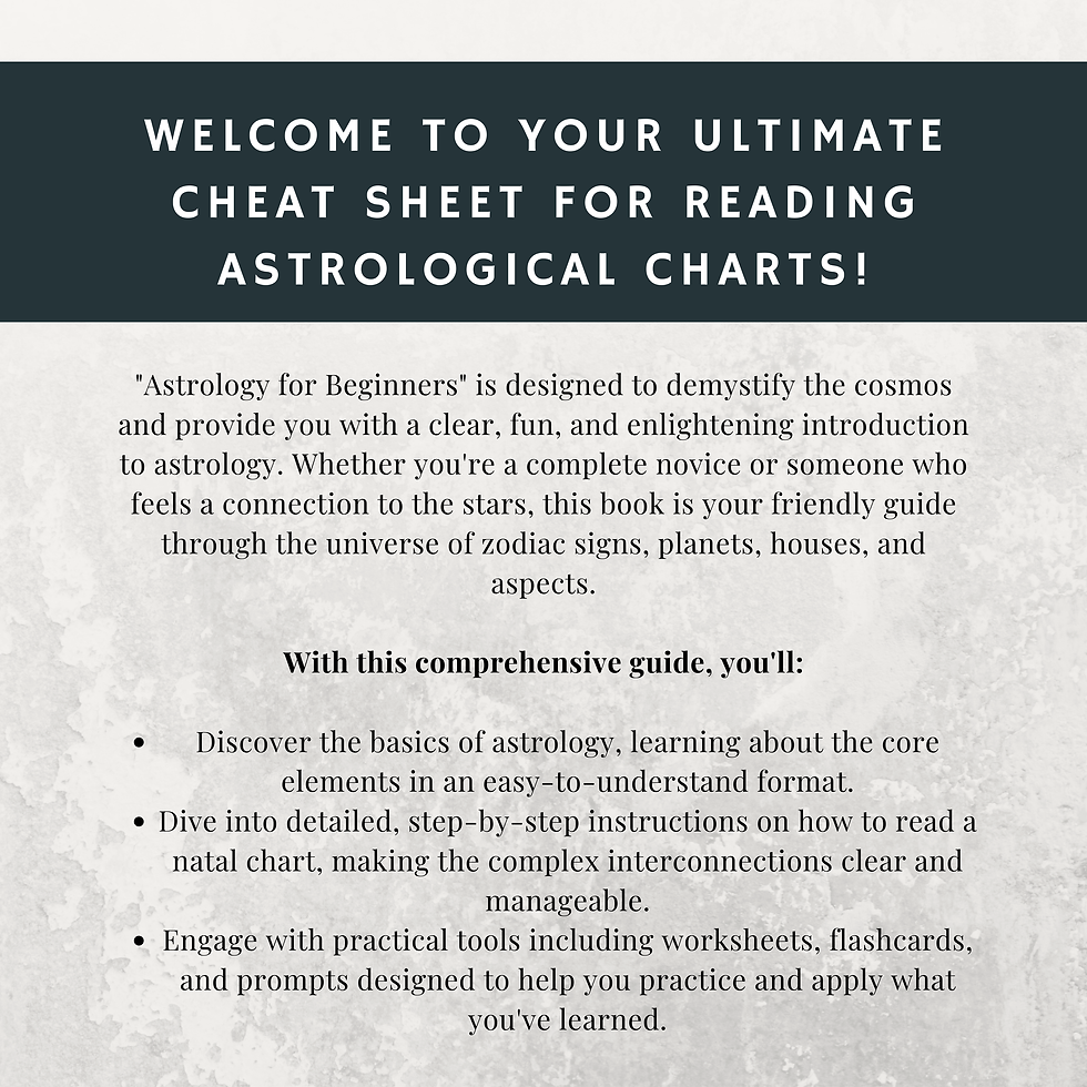 الصورة المصغرة: KnMs  | Astrology for Beginners: Guide, Worksheets, Flashcards & Prompts | PLR