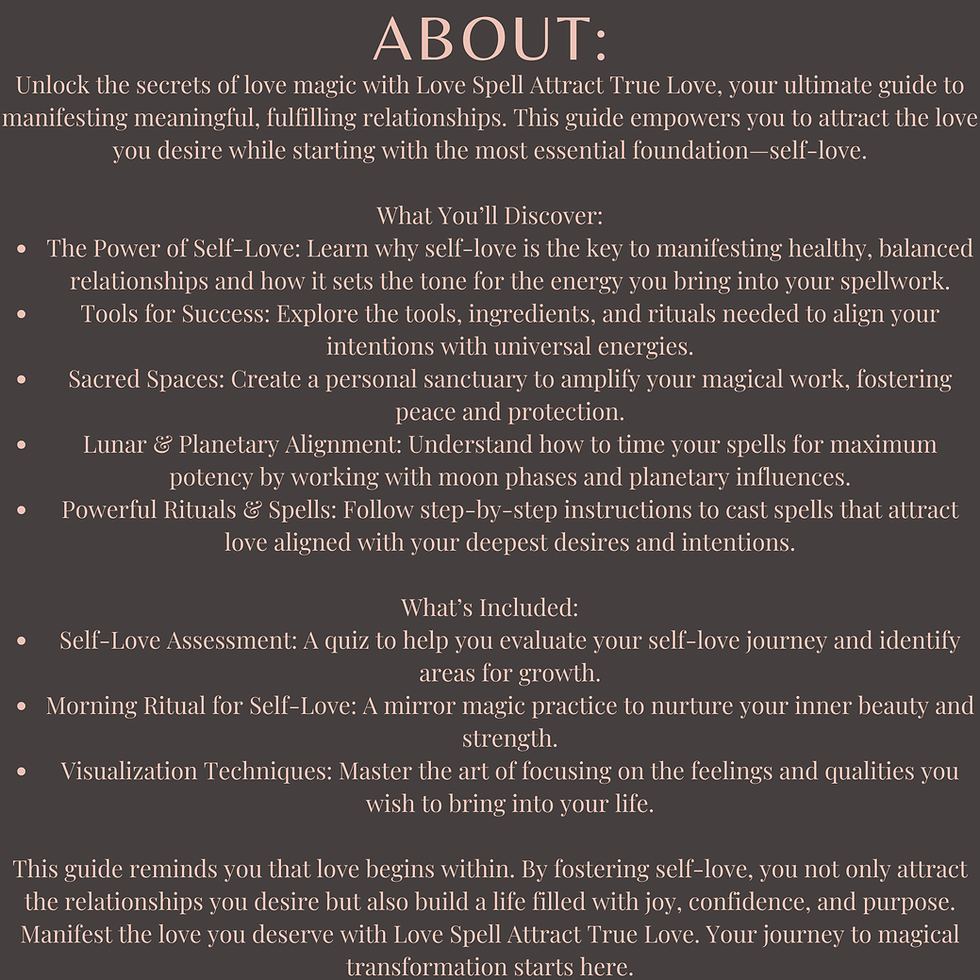 Thumbnail: Love Spell: Attract True Love