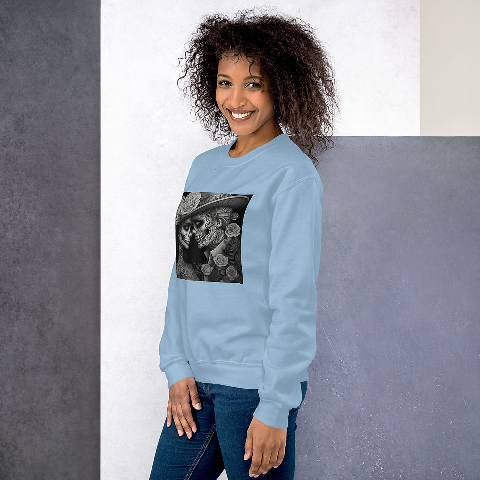 Thumbnail: Unisex Day of the Dead Unisex Sweatshirt