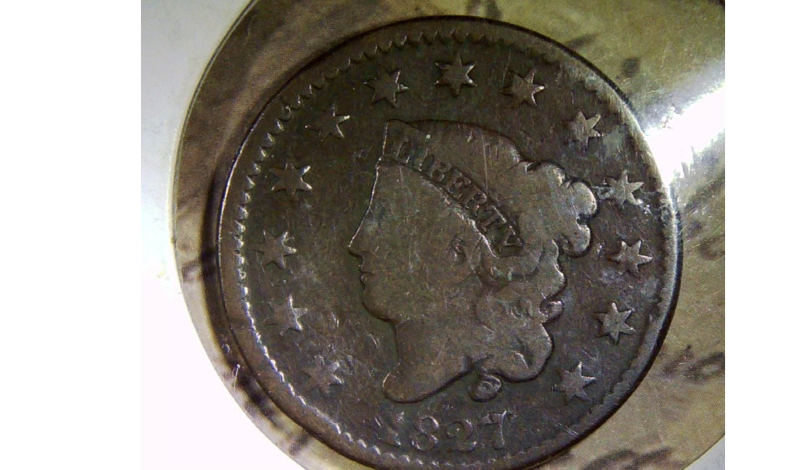 1827 Large Cent – Classic Head – Early US Copper Coin