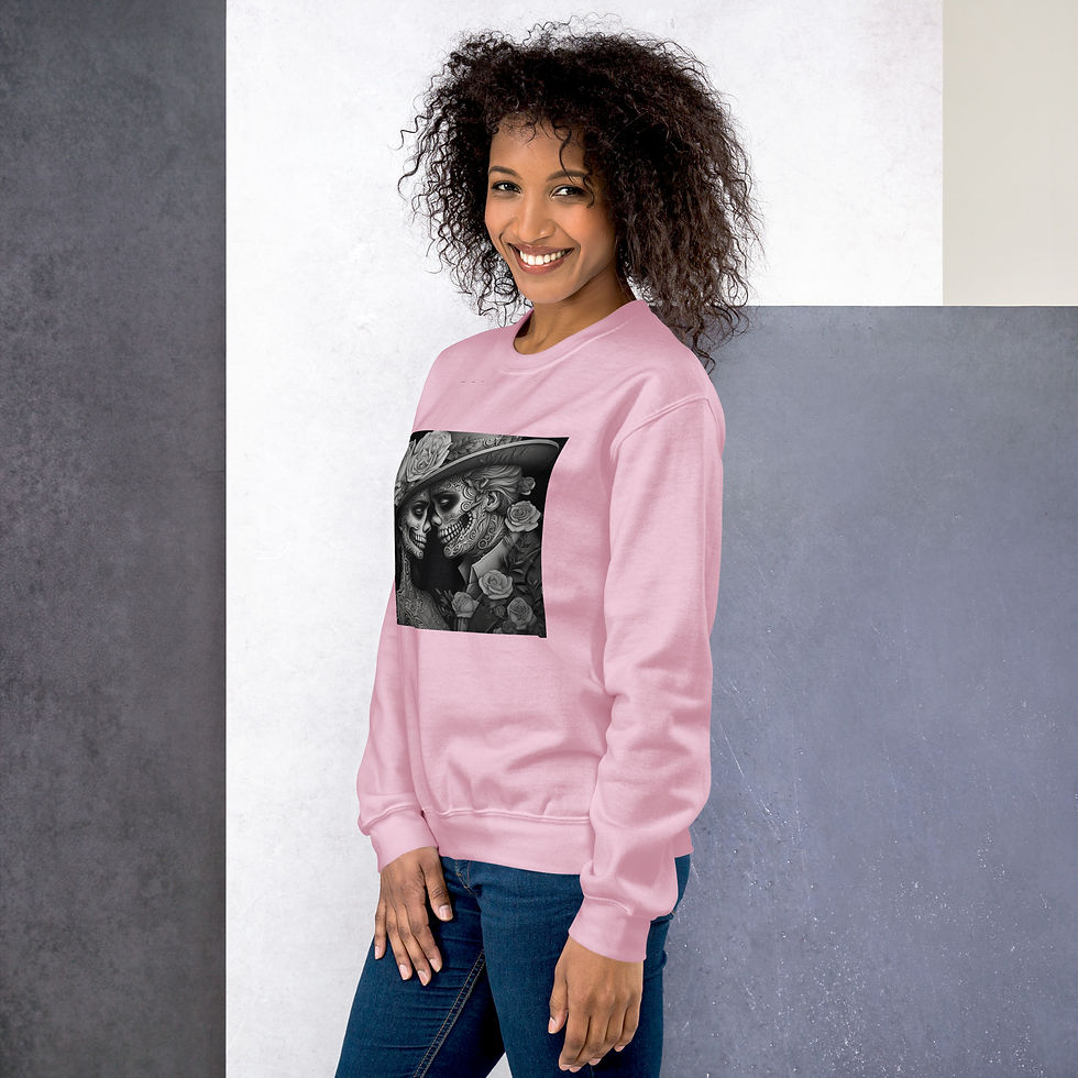 Thumbnail: Unisex Day of the Dead Unisex Sweatshirt