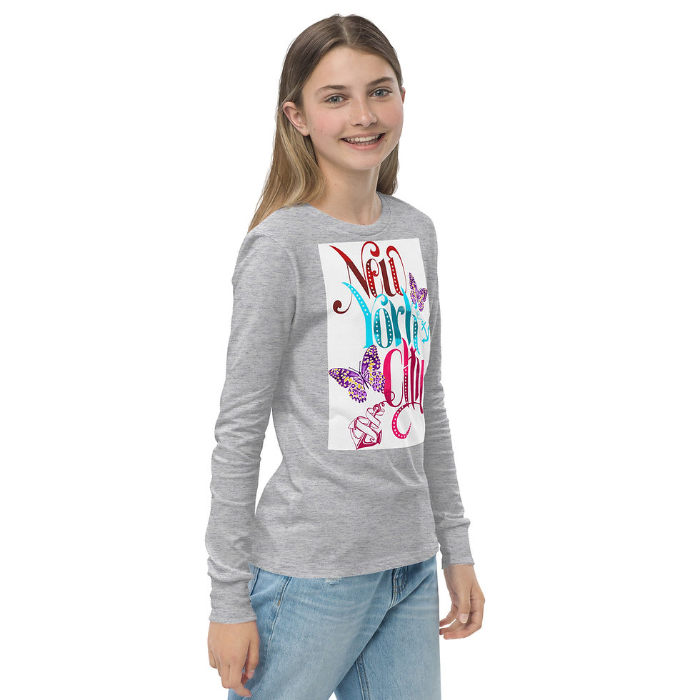 Miniatura: Youth “New York City” Long Sleeve Shirt
